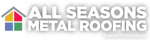 web logo All Seasons metal roofing
